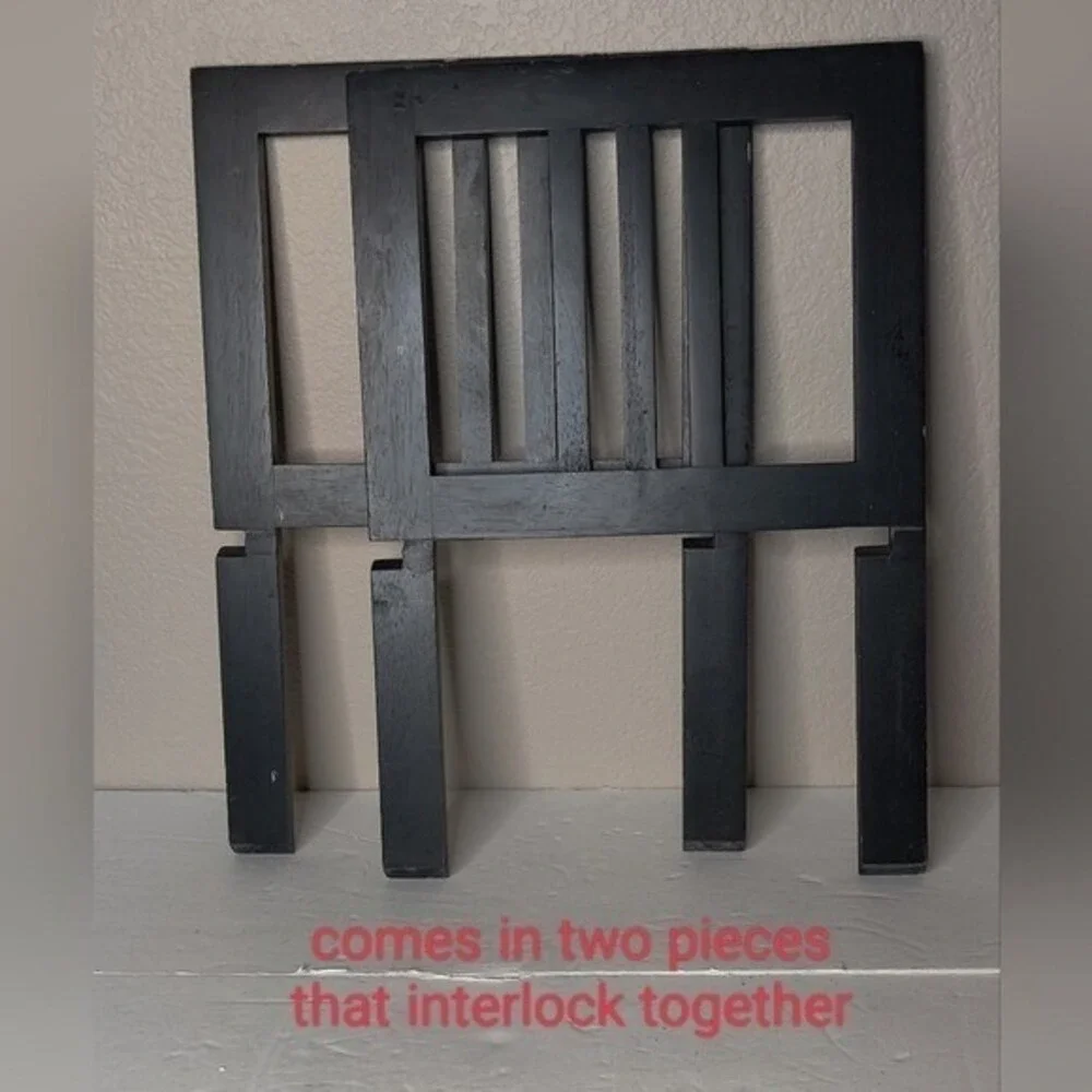 IKEA black wooden